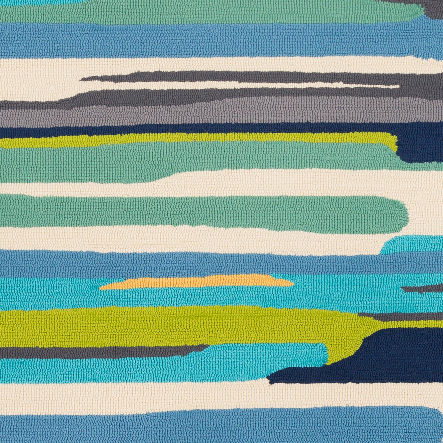 Alfombra decorativa para interior y exterior hecha a mano Rain RAI-1270 de 90 x 150 cm