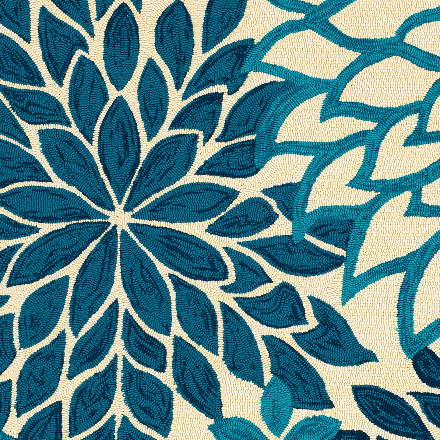 Alfombra decorativa para interior y exterior hecha a mano Rain RAI-1280 de 2' x 3'