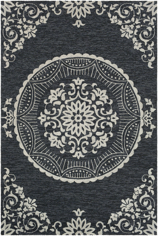 Rain RAI-1283 Hand Hooked Rug