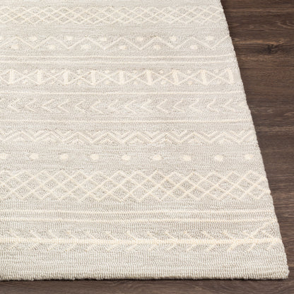 Alfombra Rain RAI-1288 de 1,52 m x 2,44 m para interior y exterior, hecha a mano