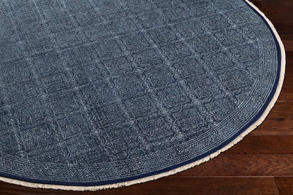 Rajasthan RAJ-2300 8ft Round Handmade Area Rug
