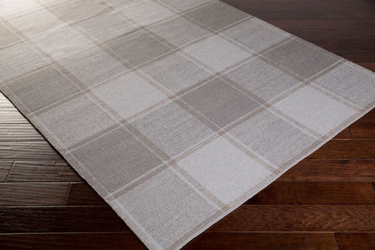 Alfombra de lana hecha a mano Rockford RCF-8000 de 1,2 m x 1,8 m