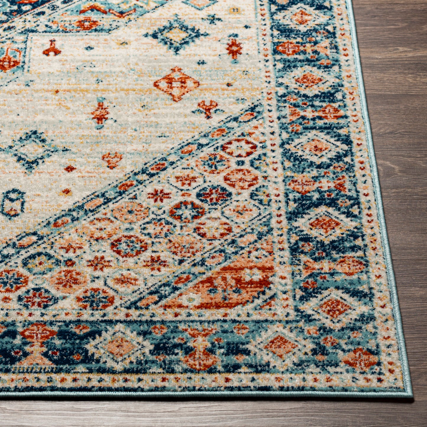 Alfombra tejida a máquina para interior y exterior Redondo Beach RDD-2300 de 2,7 x 3,6 m
