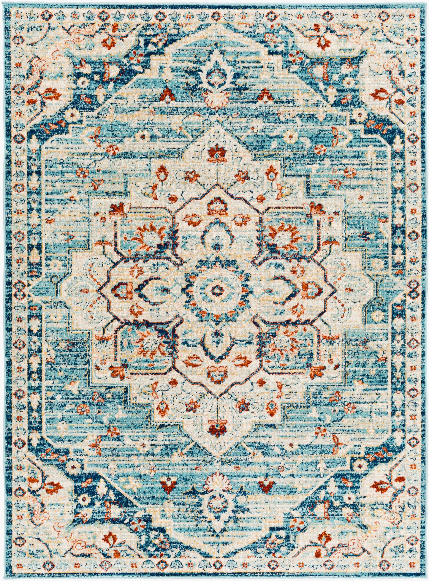 Alfombra tejida a máquina para interior y exterior Redondo Beach RDD-2303 de 1,52 m x 2,13 m
