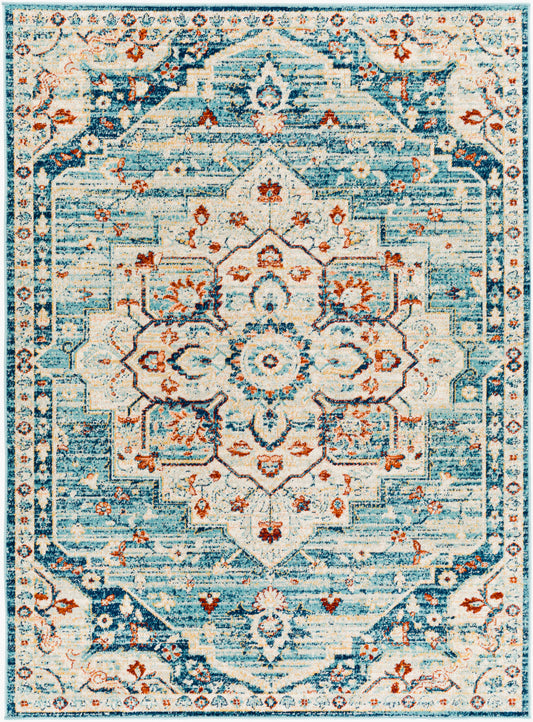 Alfombra tejida a máquina para interior y exterior Redondo Beach RDD-2303 de 1,52 m x 2,13 m