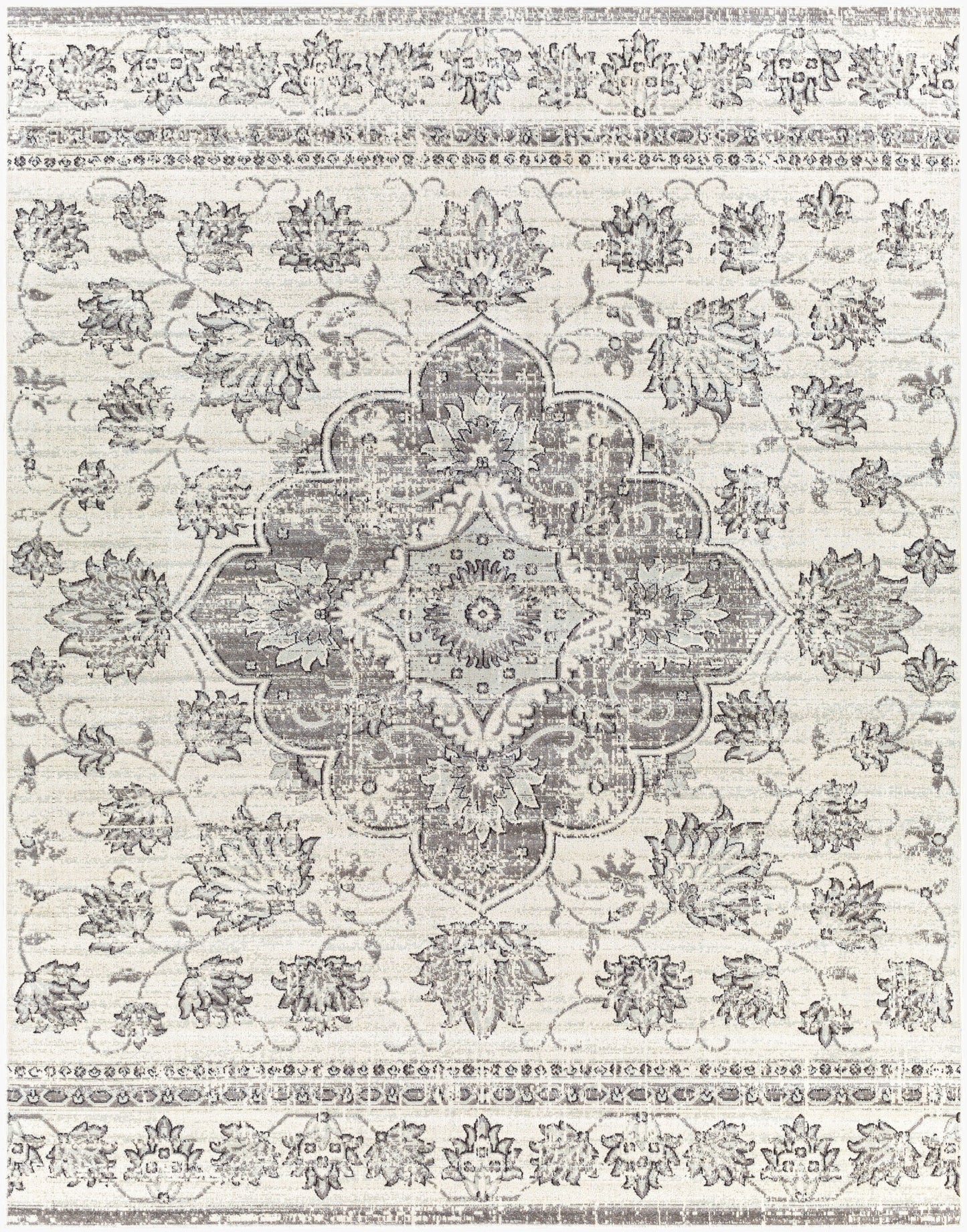 Alfombra tejida a máquina para interior y exterior Redondo Beach RDD-2313 de 8' x 10'