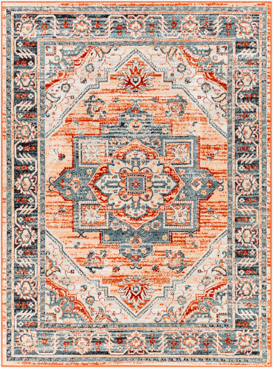 Alfombra tejida a máquina para interior y exterior Redondo Beach RDD-2323 de 1,83 m x 2,74 m