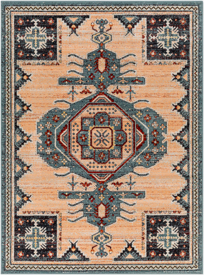 Alfombra tejida a máquina para interior y exterior Redondo Beach RDD-2324 de 1,52 m x 2,13 m