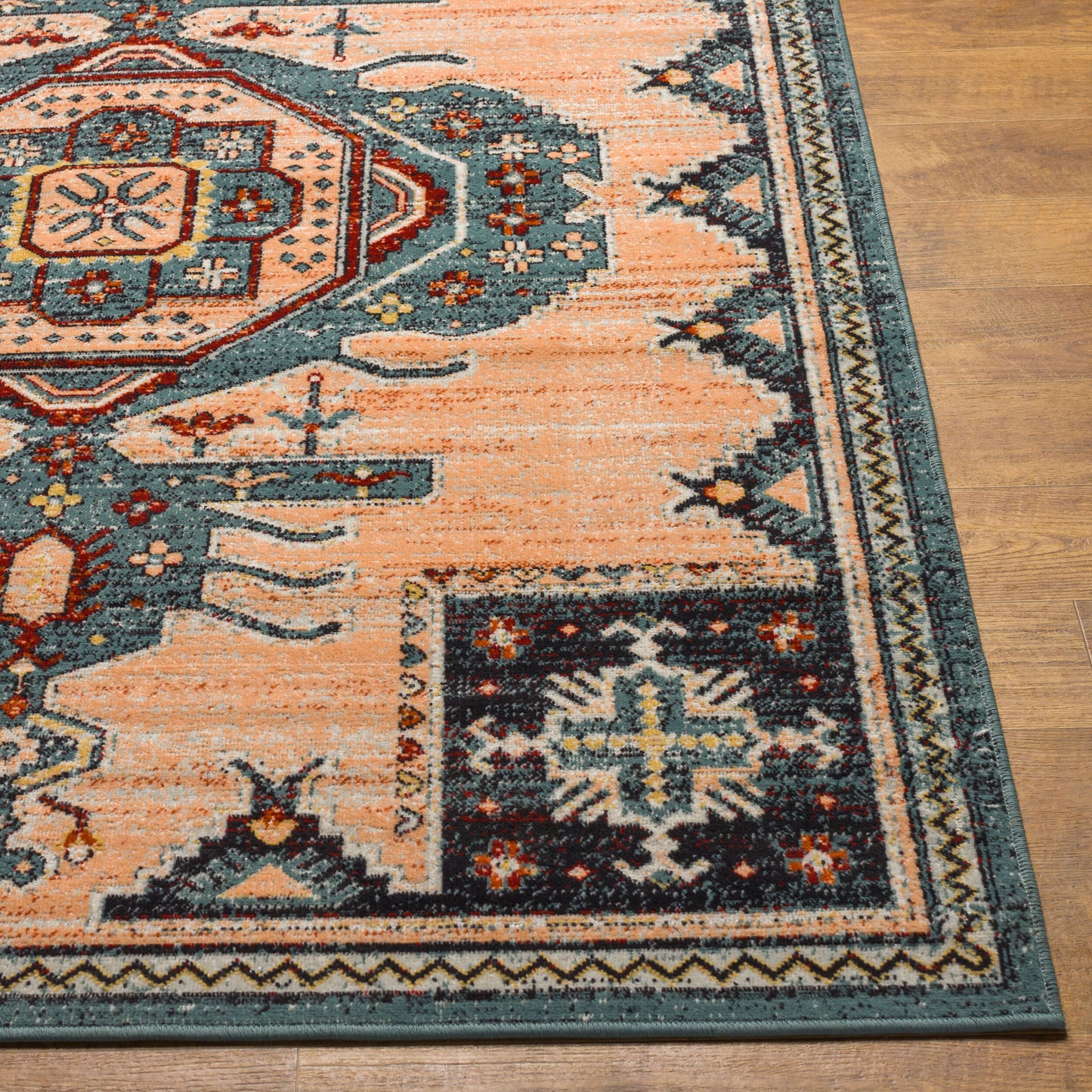 Alfombra tejida a máquina para interior y exterior Redondo Beach RDD-2324 de 1,52 m x 2,13 m