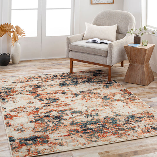 Alfombra tejida a máquina para interior y exterior Redondo Beach RDD-2329 de 1,52 m x 2,13 m