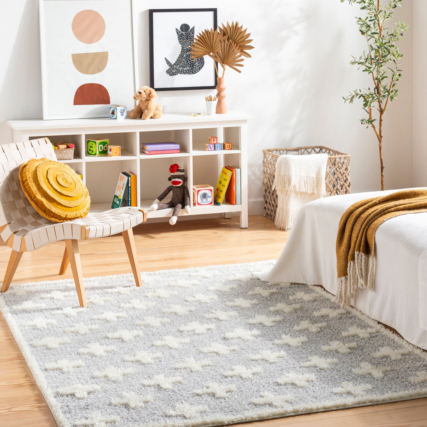 Rodos RDO-2306 8' x 10' Machine Woven Area Rug