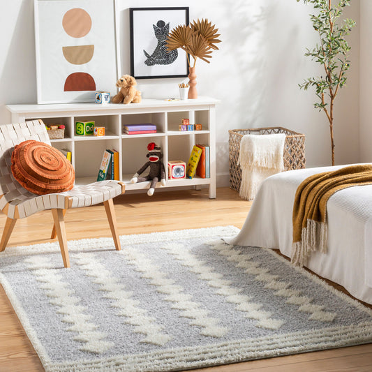 Rodos RDO-2321 5' x 7' Machine Woven Area Rug