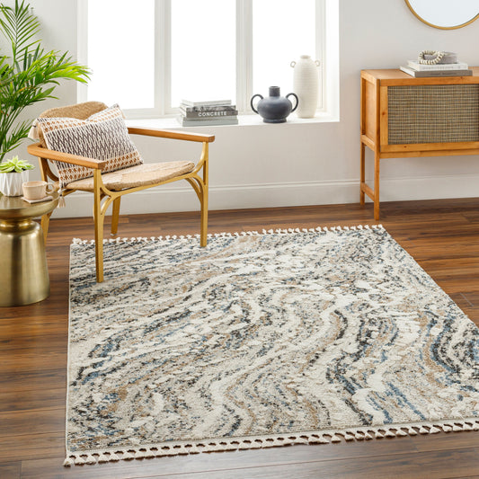 Rudy RDY-2302 8' x 10' Machine Woven Area Rug