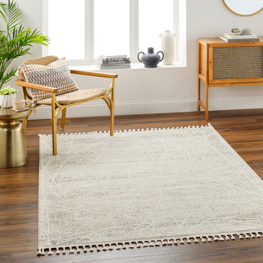 Rudy RDY-2303 8' x 10' Machine Woven Area Rug