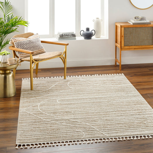 Rudy RDY-2304 8' x 10' Machine Woven Area Rug