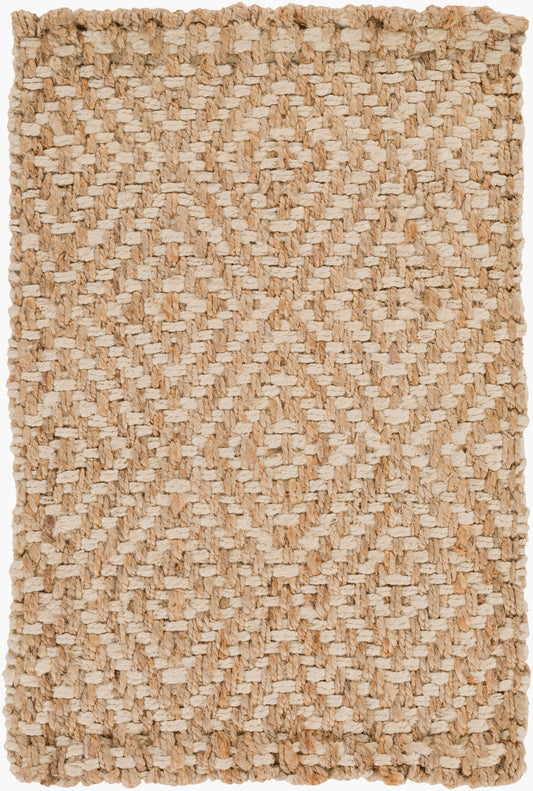 Reeds REED-807 2' x 3' Handmade Jute Accent Rug