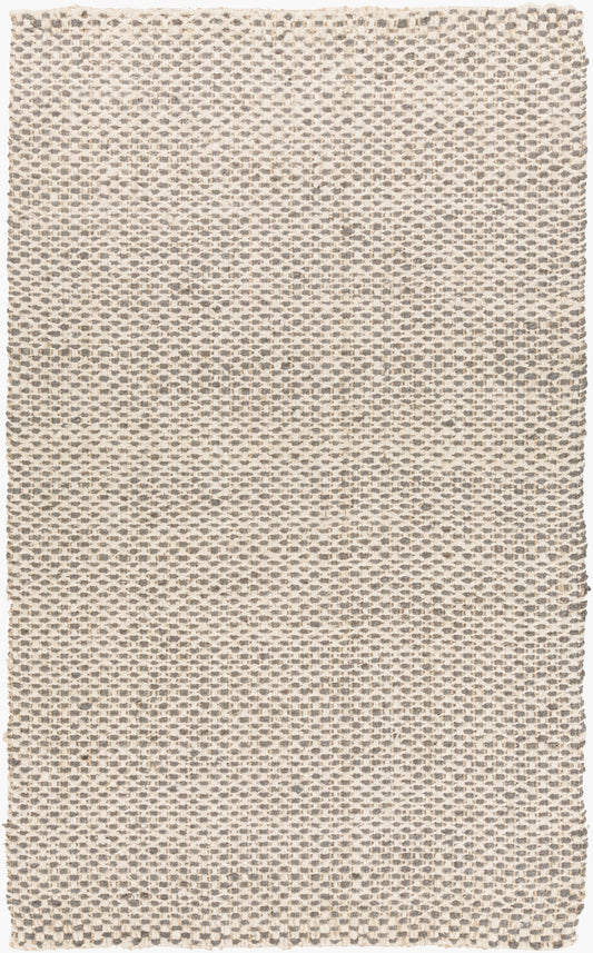 Alfombra de yute hecha a mano Reeds REED-826 de 1,52 m x 2,44 m