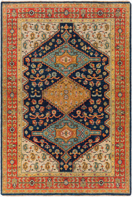 Reign REG-2300 2' x 3' Handmade Wool Accent Rug