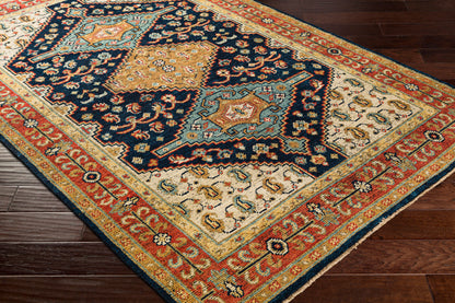 Alfombra de lana hecha a mano Reign REG-2300 de 2,7 x 3,6 m