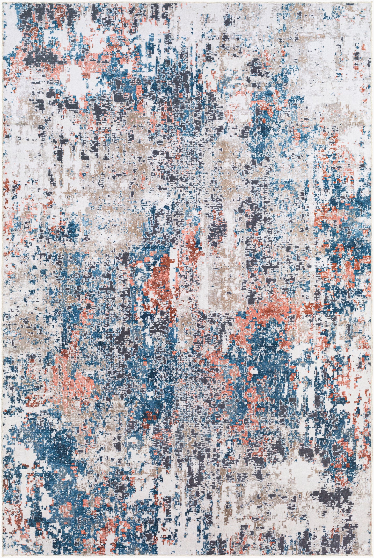 Regen RGE-2303 7' x 10' Machine Woven Washable Area Rug