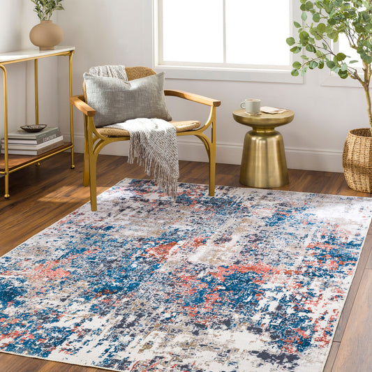 Regen RGE-2303 7' x 10' Machine Woven Washable Area Rug