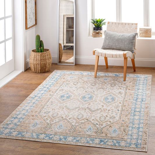 Regen RGE-2304 7' x 10' Machine Woven Washable Area Rug