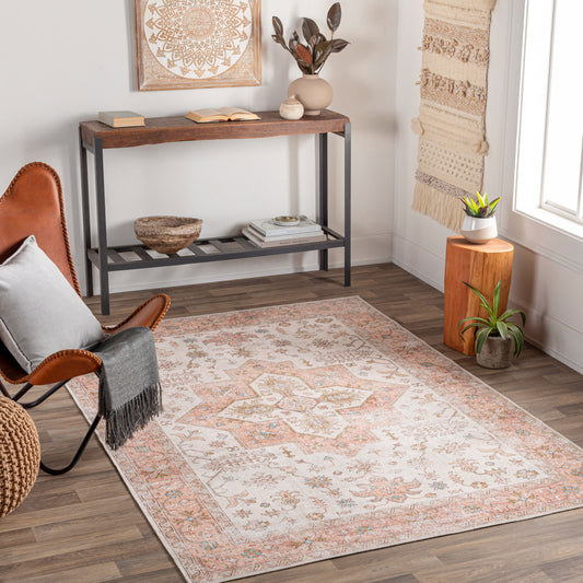 Regen RGE-2306 7' x 10' Machine Woven Washable Area Rug