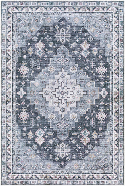 Regen RGE-2307 5' x 7' Machine Woven Washable Area Rug