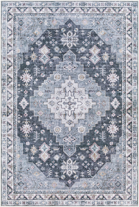 Regen RGE-2307 5' x 7' Machine Woven Washable Area Rug