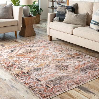 Regen RGE-2309 5' x 7' Machine Woven Washable Area Rug