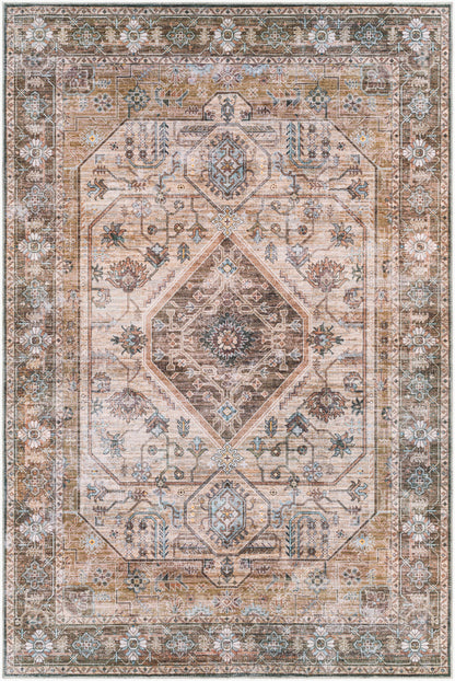 Regen RGE-2310 5' x 7' Machine Woven Washable Area Rug