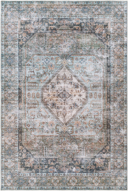Regen RGE-2311 7' x 10' Machine Woven Washable Area Rug