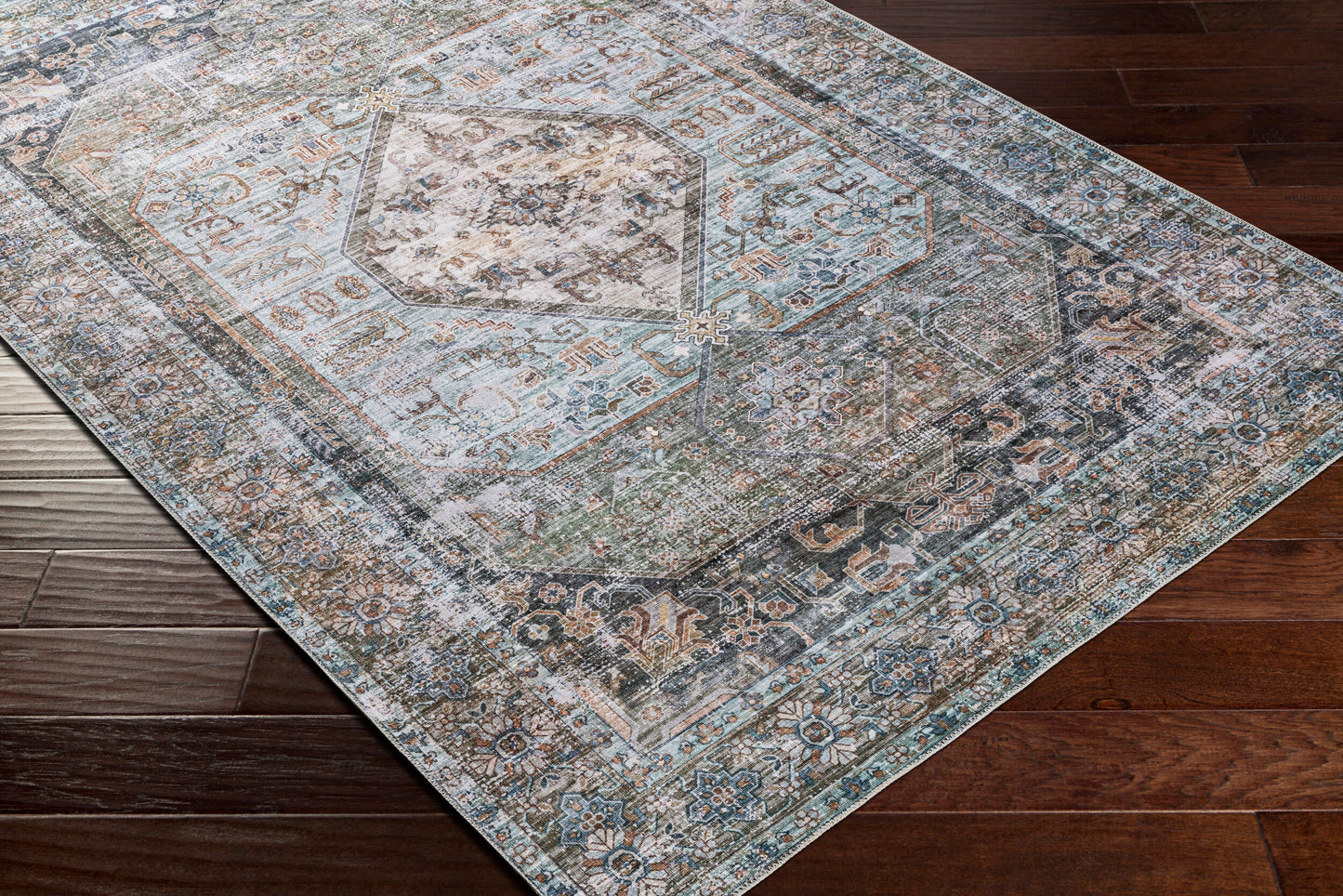 Regen RGE-2311 7' x 10' Machine Woven Washable Area Rug
