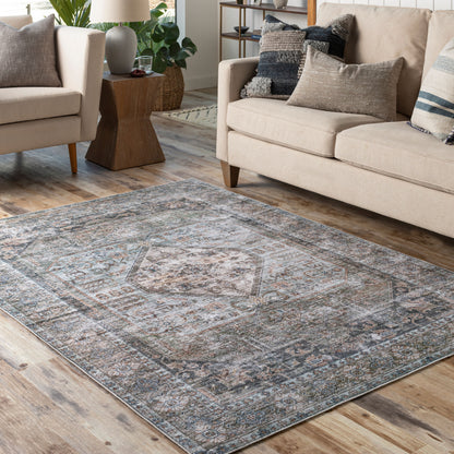 Regen RGE-2311 7' x 10' Machine Woven Washable Area Rug
