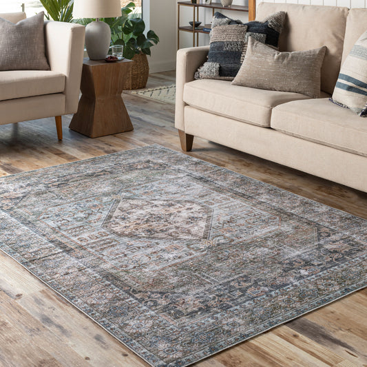 Regen RGE-2311 7' x 10' Machine Woven Washable Area Rug