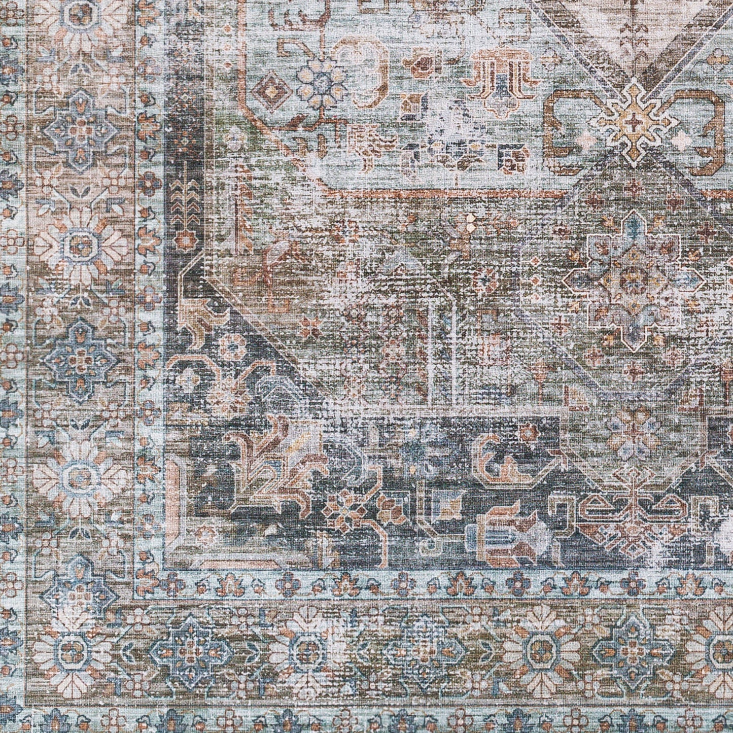 Regen RGE-2311 7' x 10' Machine Woven Washable Area Rug