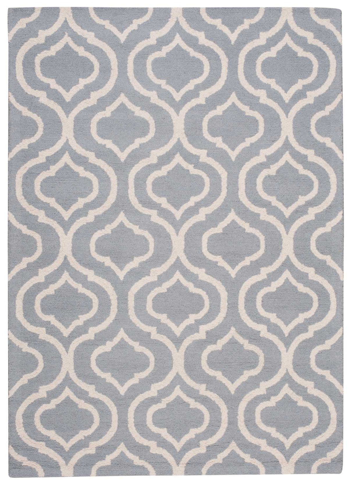 Linear LIN15 Light Blue Hooked Rug