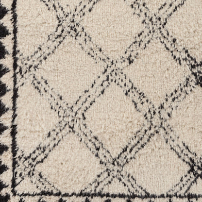 Riad RID-3002 2' x 3' Handmade Wool Accent Rug
