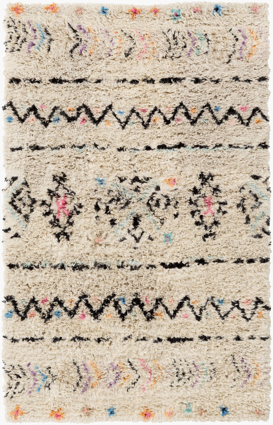 Riad RID-3003 6' x 9' Handmade Wool Area Rug