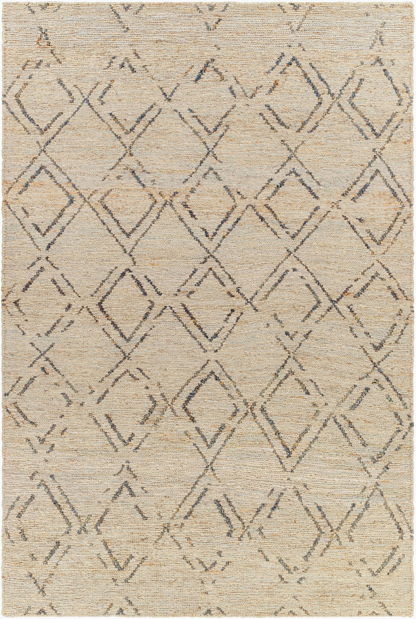 Riah RIH-2300 2' x 3' Handmade Jute Accent Rug