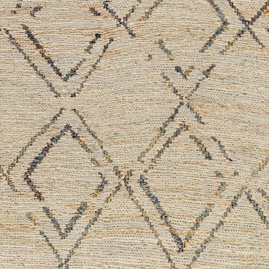 Riah RIH-2300 2' x 3' Handmade Jute Accent Rug