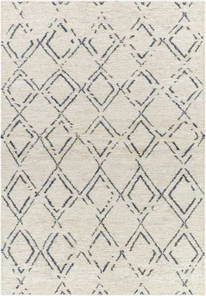 Riah RIH-2301 2' x 3' Handmade Jute Accent Rug