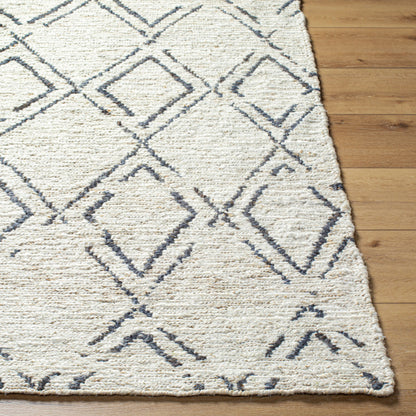 Alfombra de yute hecha a mano Riah RIH-2301 de 2,7 x 3,6 m