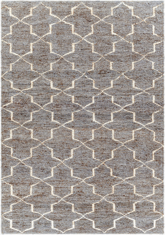 Riah RIH-2303 2' x 3' Handmade Jute Accent Rug