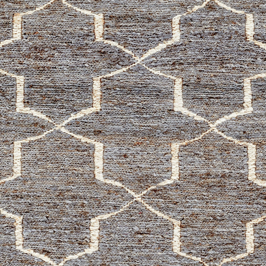 Riah RIH-2303 2' x 3' Handmade Jute Accent Rug