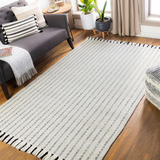 Alfombra de lana hecha a mano Reliance RLI-2309 de 2,7 x 3,6 m