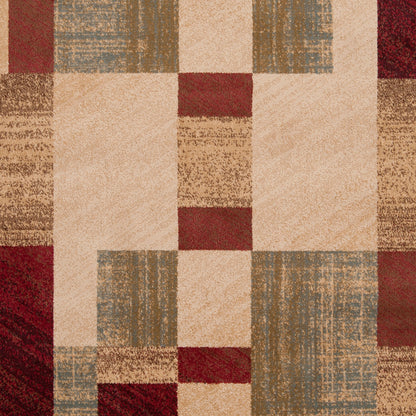 Riley RLY-5006 2' x 7'5" Runner Machine Woven Runner Rug