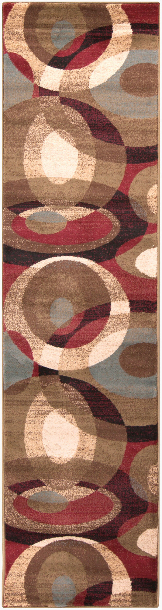 Riley RLY-5007 2' x 7'5" Runner Machine Woven Runner Rug