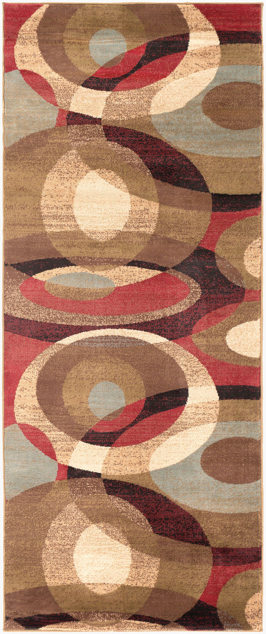 Riley RLY-5007 2'11" x 7'3" Runner Machine Woven Runner Rug