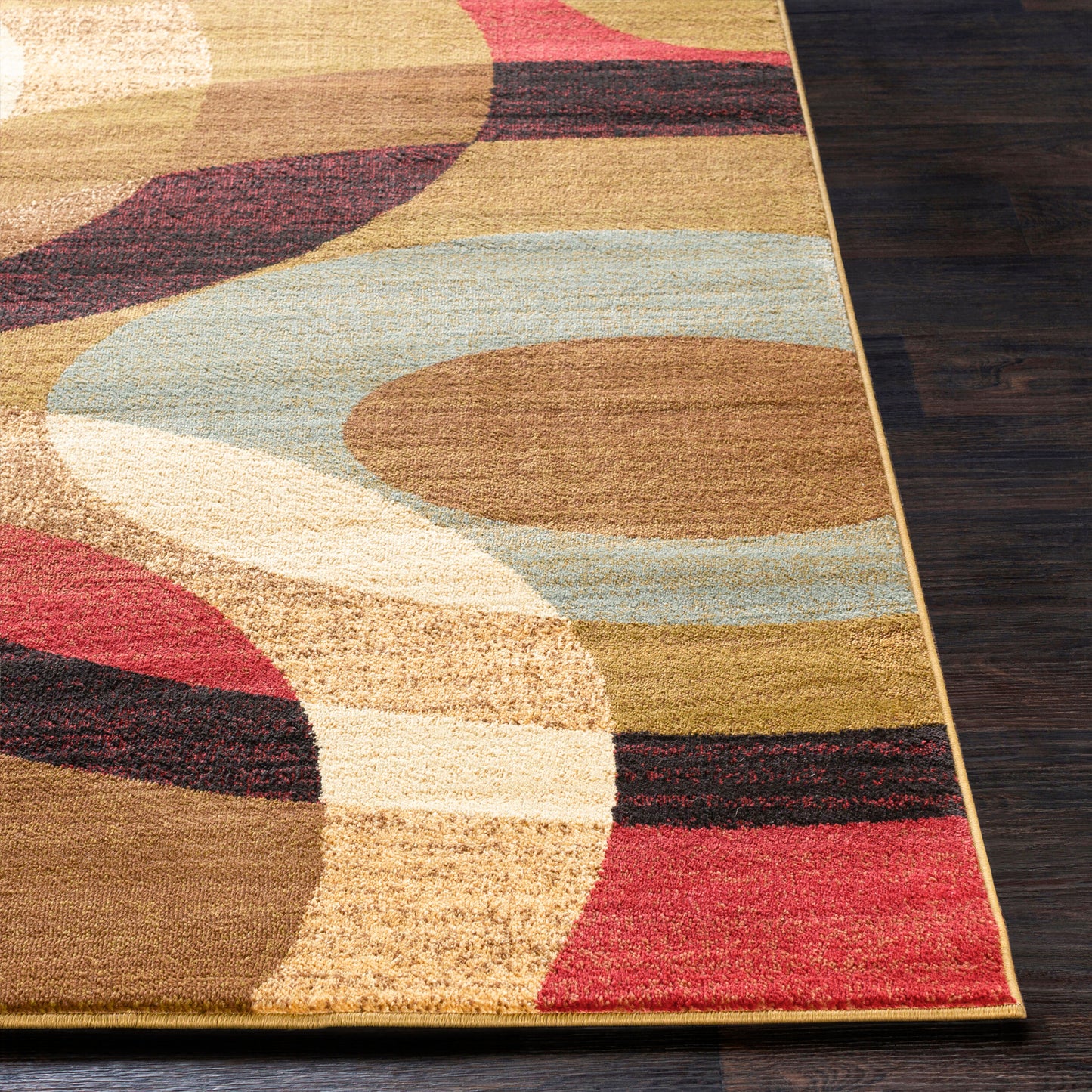 Riley RLY-5007 2' x 7'5" Runner Machine Woven Runner Rug